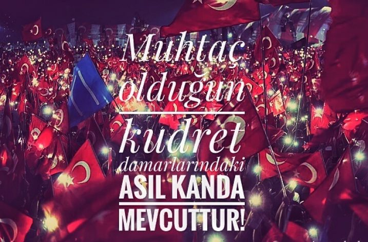 AYAĞA KALKAN YÜCE MİLLET
